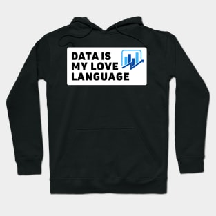 Data is my love language | i love data analytics Hoodie